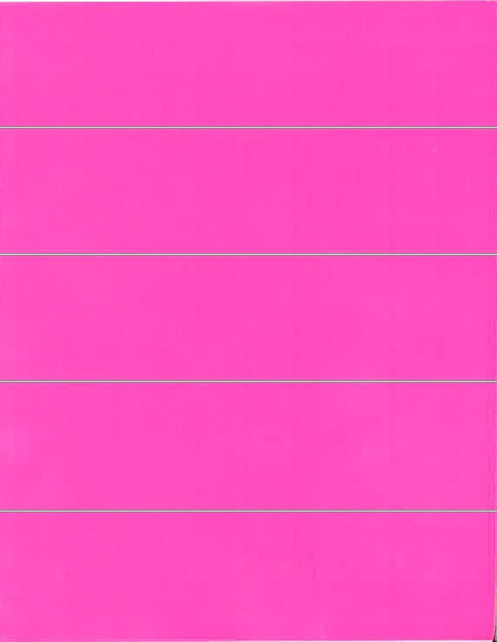 3627 Color Coded File Folder Labels 1" X 4" Pink 50 Count